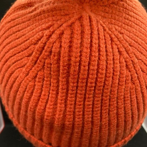 Orange Short Beanie Hat main image 8